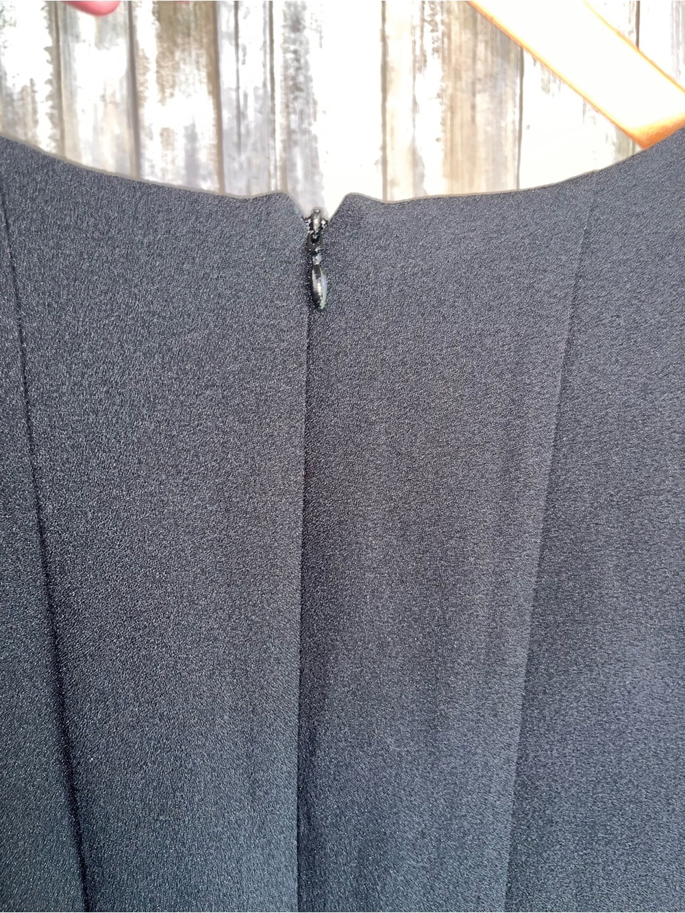 NWT Lane Bryant Black Fit & Flare Pleated Dress Plus Size 24 Pockets - Picture 5 of 7